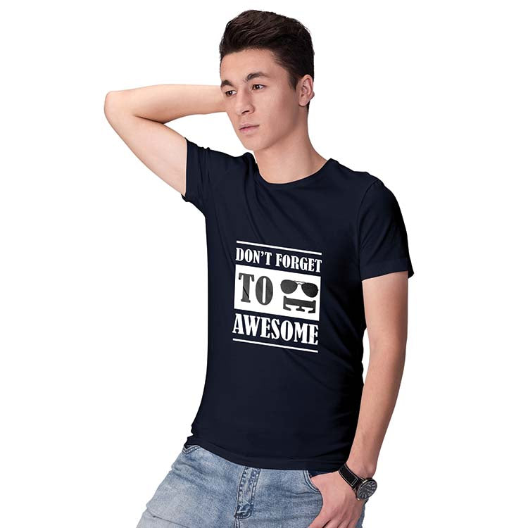 Be Awesome Men T-Shirt - corporate gift by YuBingo