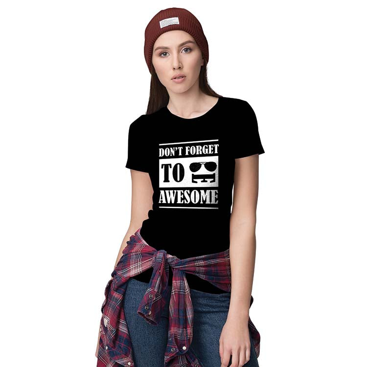 Be Awesome Women T-Shirt - corporate gift by YuBingo