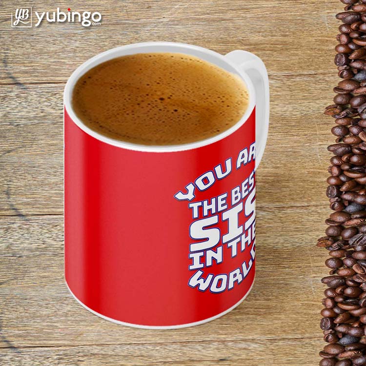 Best Sister In The World Coffee Mug - product image 4