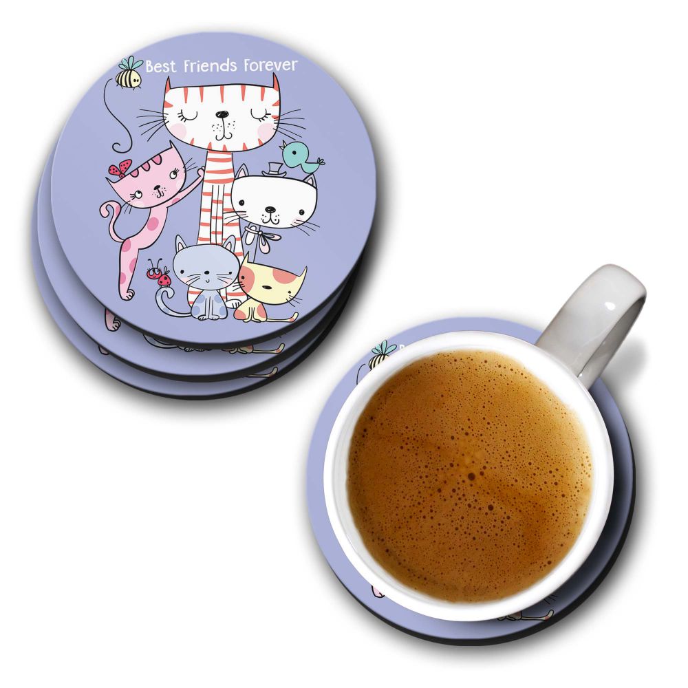 Bestest Friends Forever Coasters - corporate gift by YuBingo