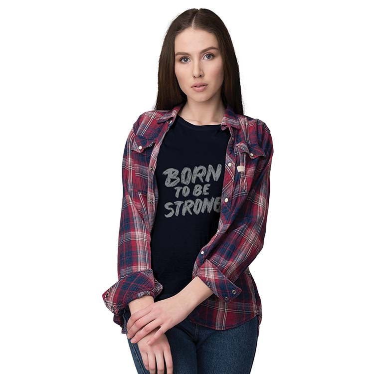 Born To Be Strong Women T-Shirt - product image 3