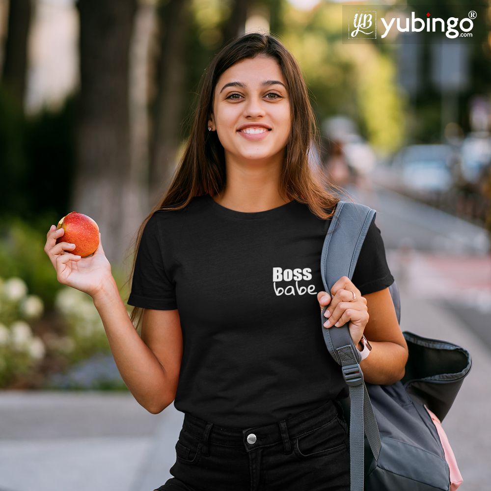 Boss Babe T-Shirt-White