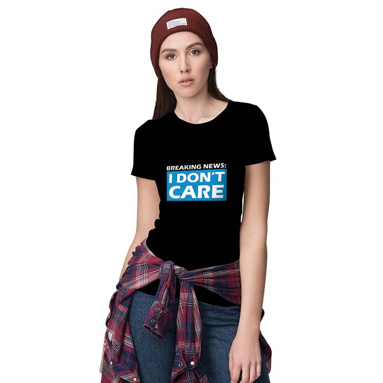 Breaking News Women T-Shirt - corporate gift by YuBingo