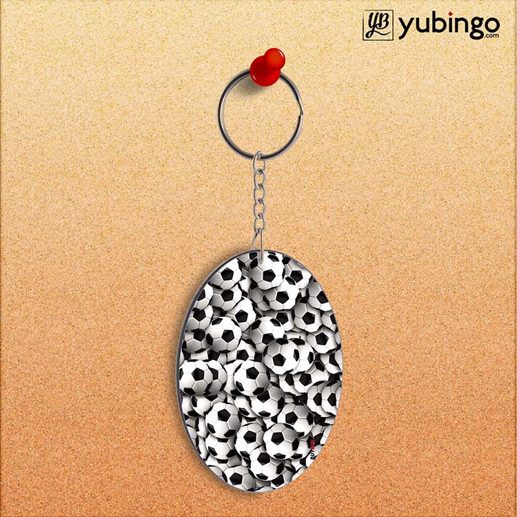 Footballs Oval Key Chain - product image 2