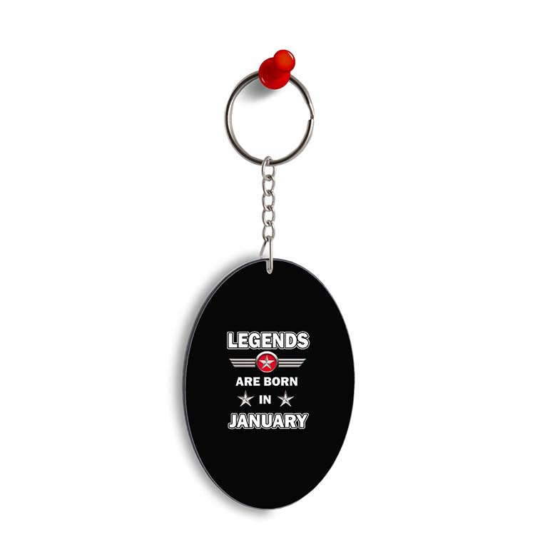 Legends Customised Oval Key Chain - corporate gift by YuBingo