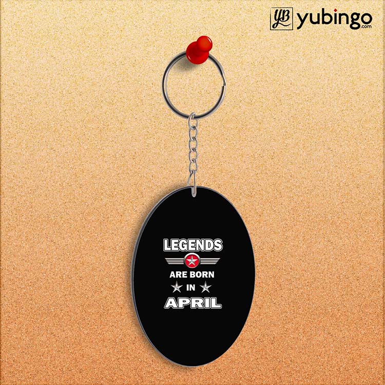 Legends Customised Oval Key Chain - product image 2