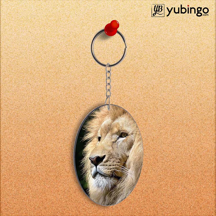Lion Oval Key Chain - product image 2
