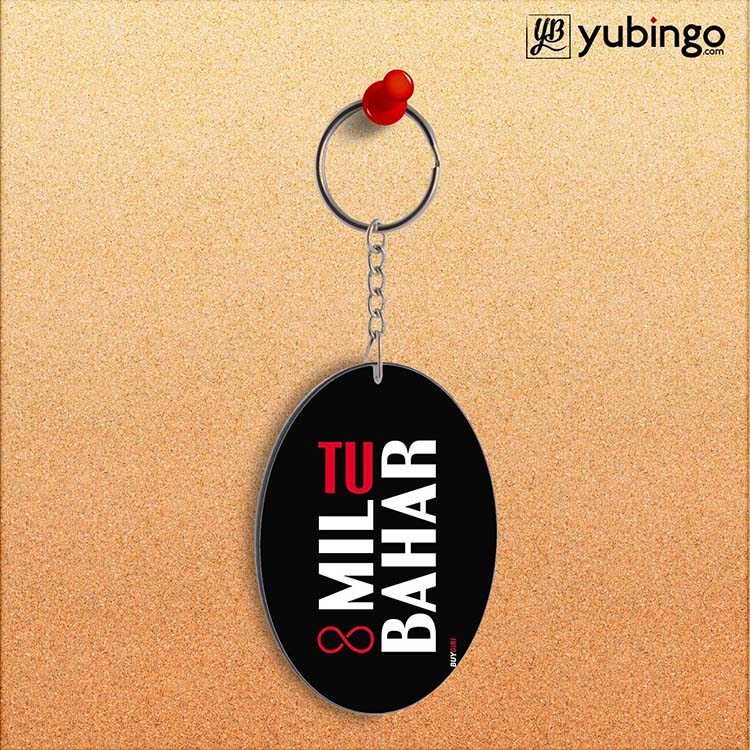 Tu Mil Bahar Oval Key Chain - product image 2