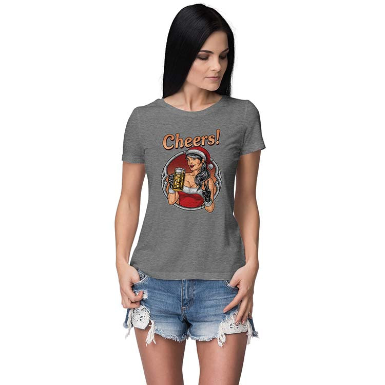 Cheers! Women T-Shirt - corporate gift by YuBingo