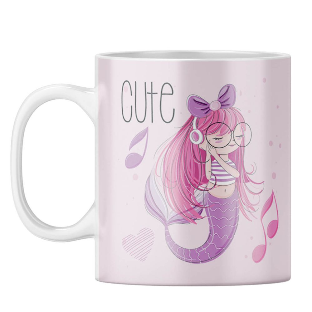 Cute Mermaid Coffee Mug - corporate gift by YuBingo