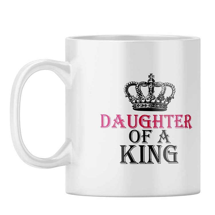 Daughter of A King Coffee Mug - corporate gift by YuBingo