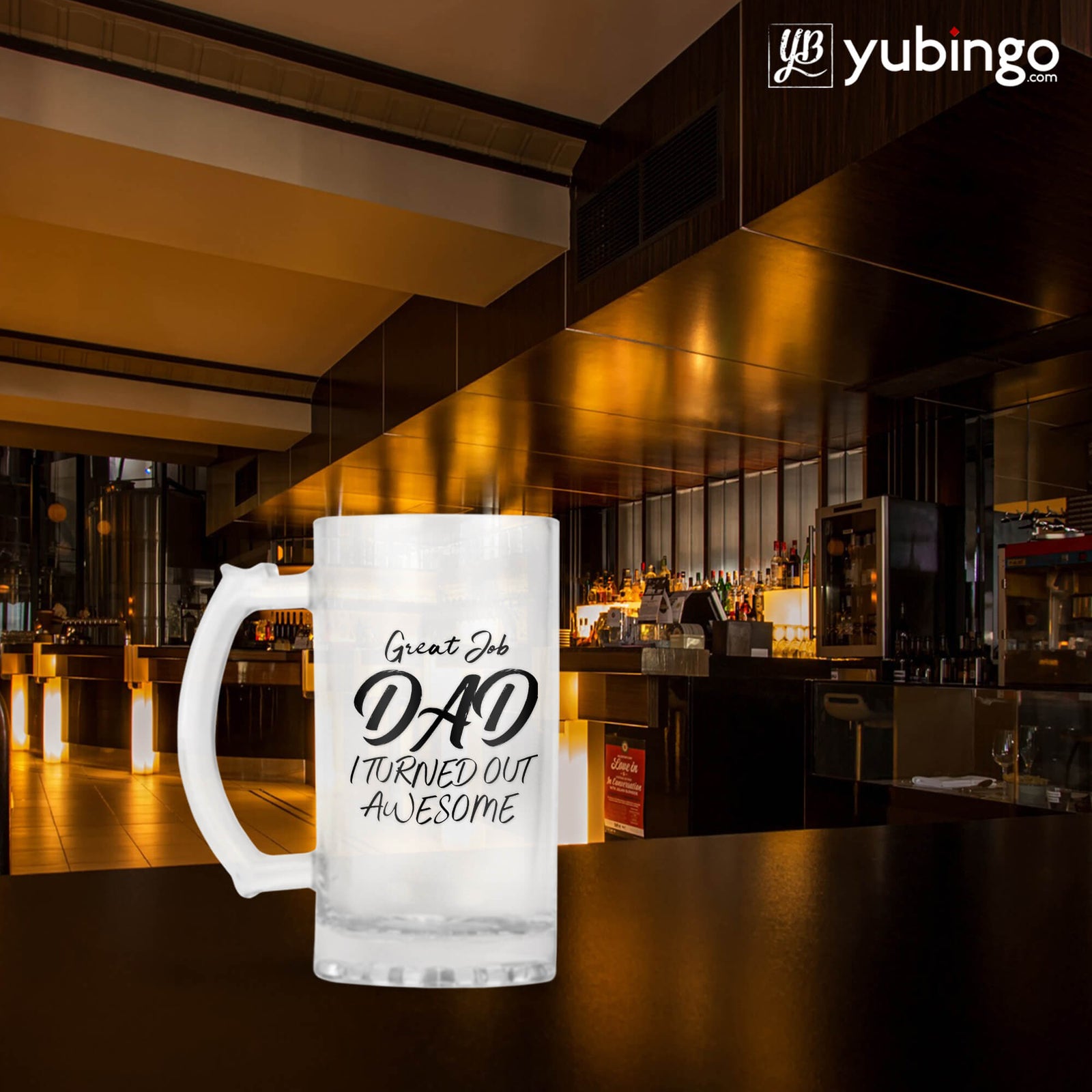 Great Job Dad Beer Mug - product image 4