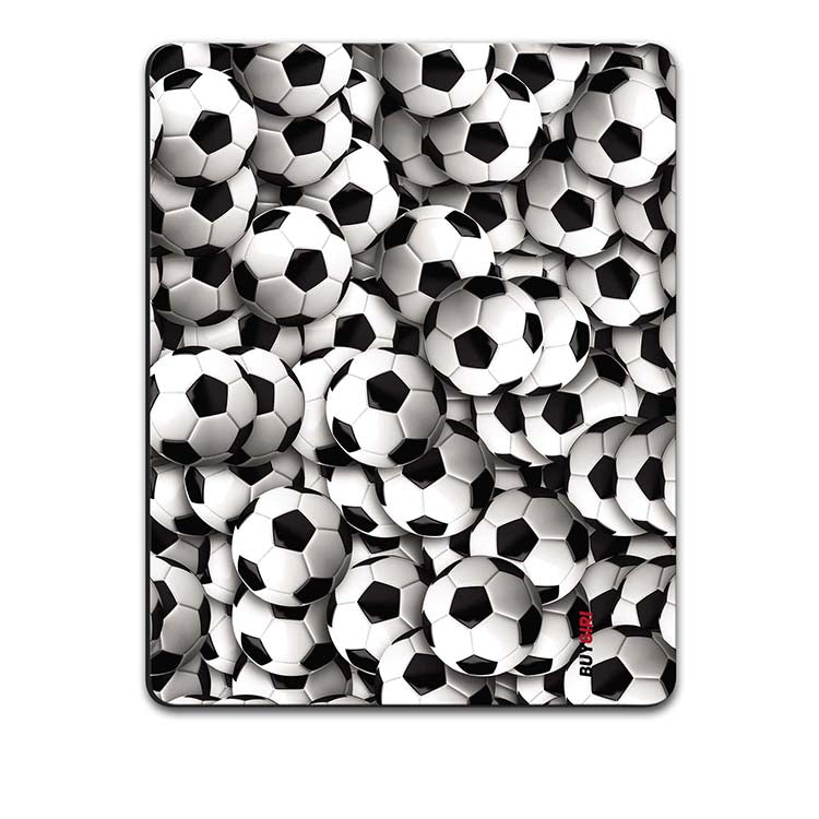 Footballs Mouse Pad - corporate gift by YuBingo