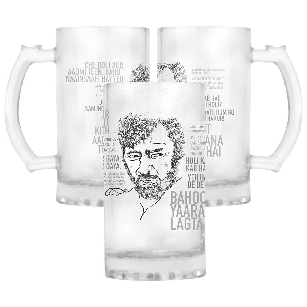 Gabbar Beer Mug - corporate gift by YuBingo