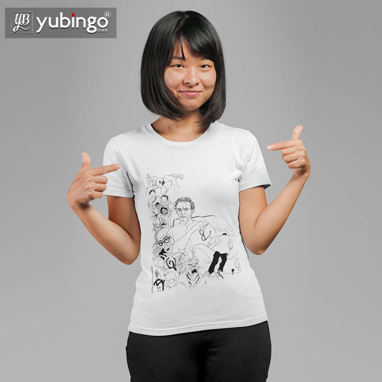 Indro's Art Satyajit Ray Women T-Shirt - product image 4