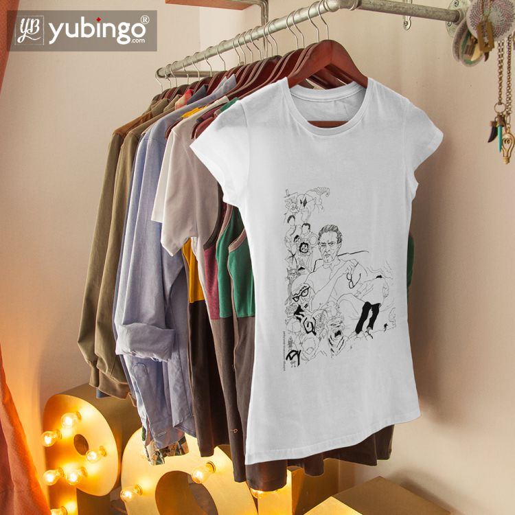 Indro's Art Satyajit Ray Women T-Shirt - product image 5