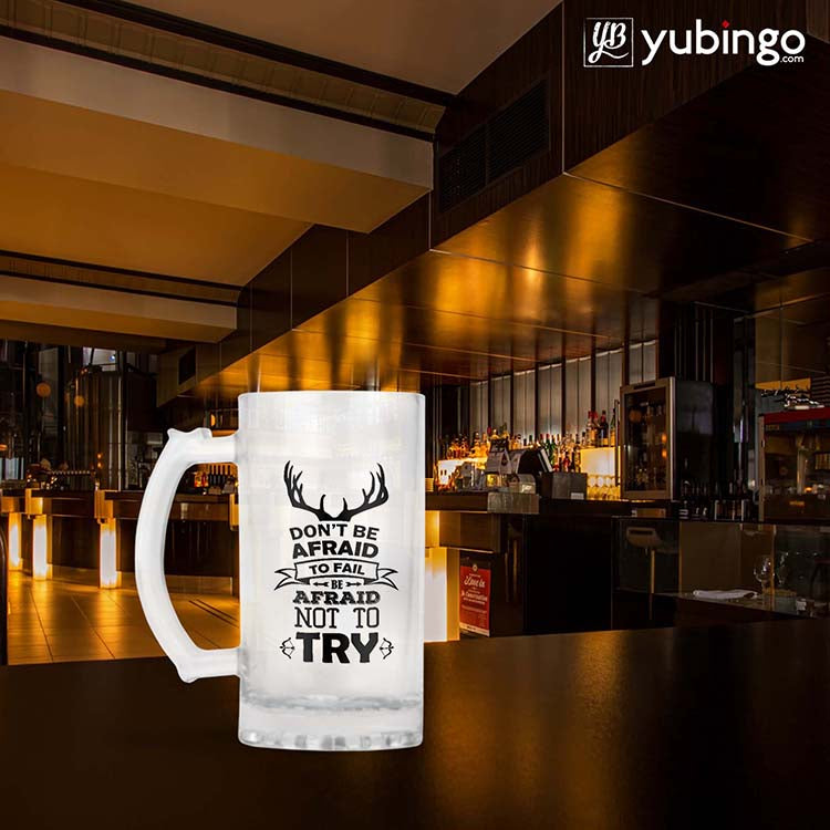Keep Trying Beer Mug - product image 4