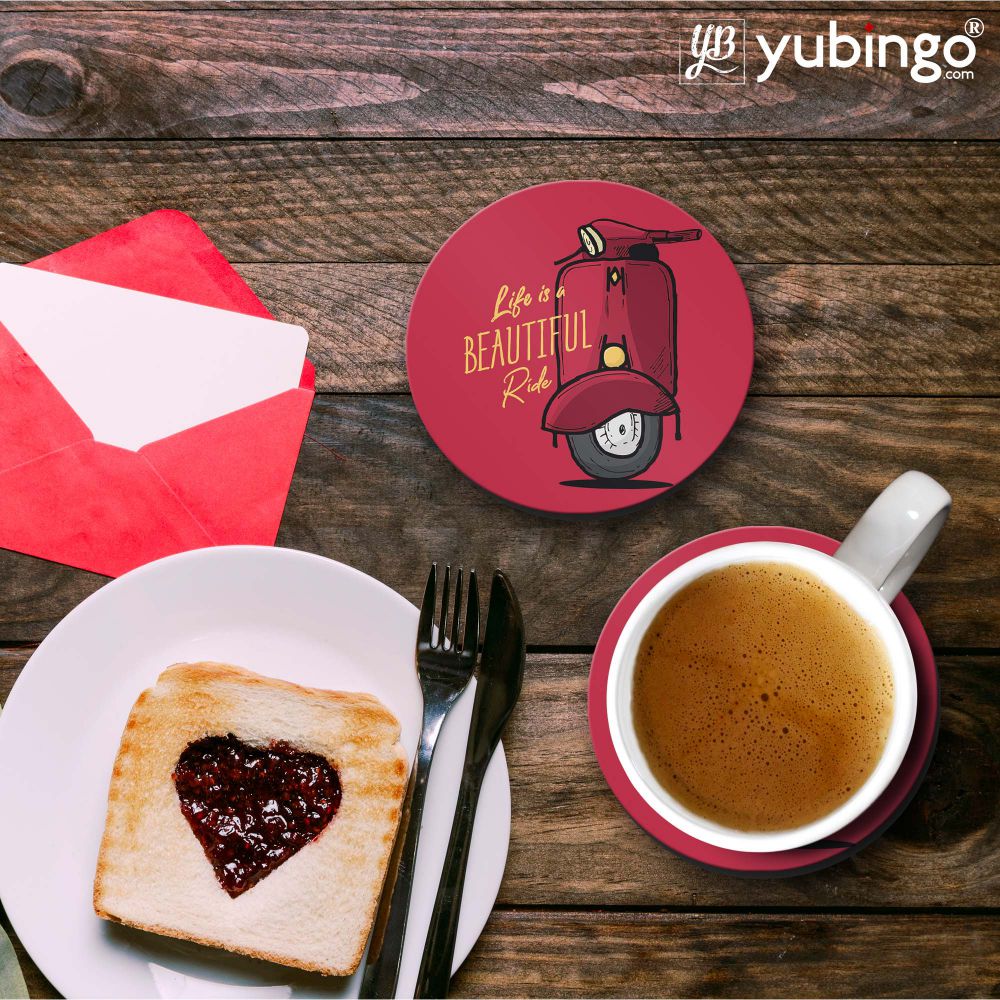 Life is Beautiful Ride Coasters - product image 2