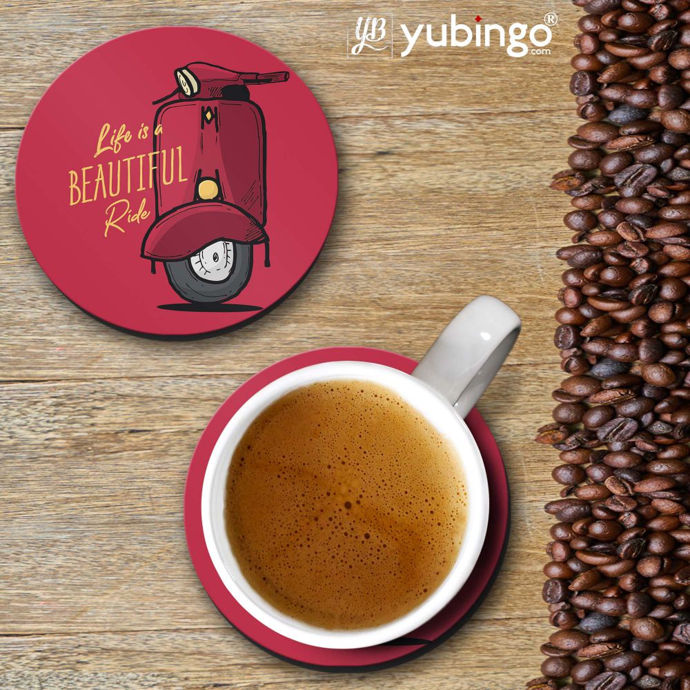 Life is Beautiful Ride Coasters - product image 4
