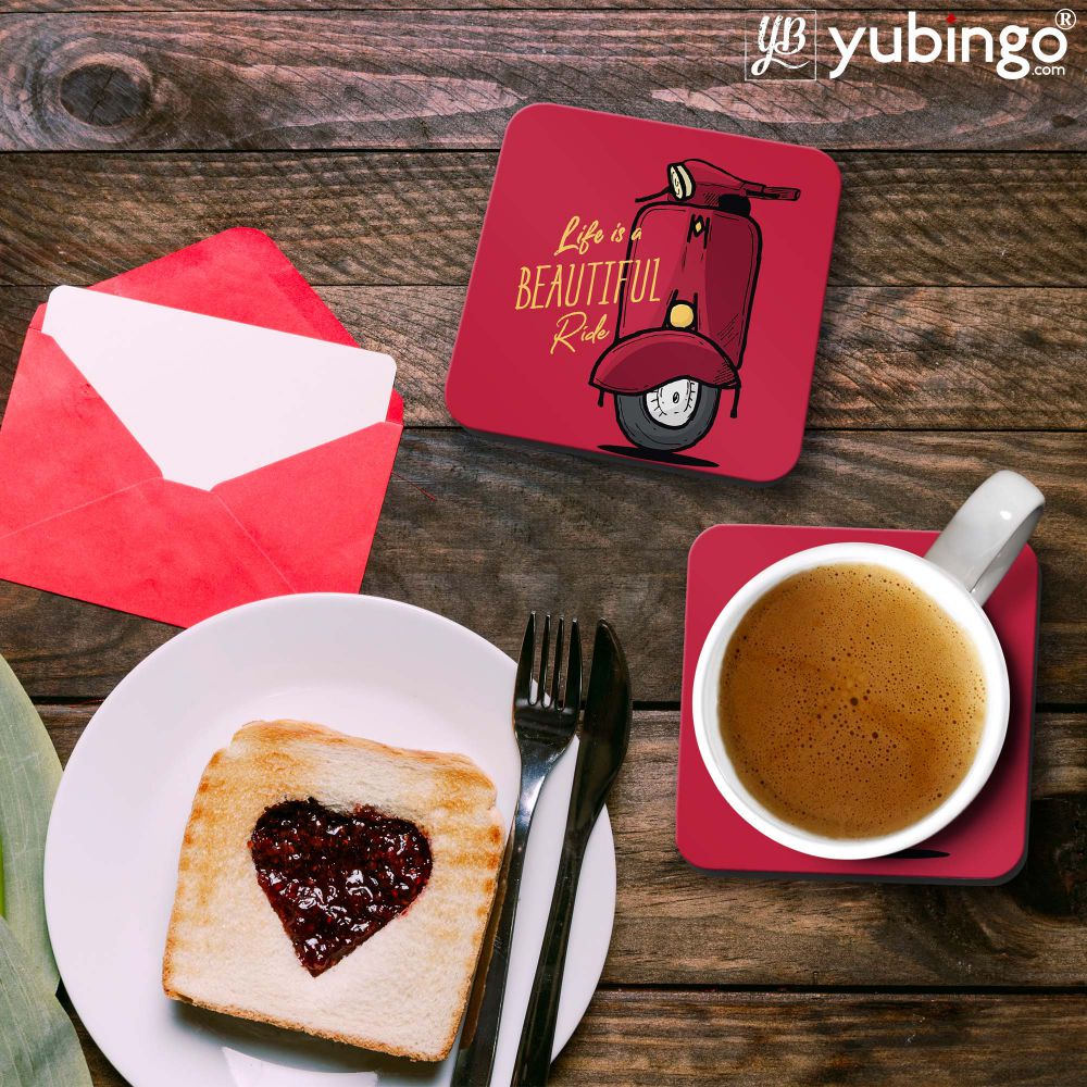 Life is Beautiful Ride Coasters - product image 2