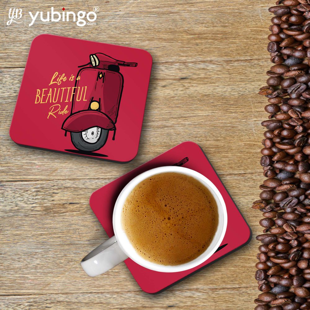 Life is Beautiful Ride Coasters - product image 4