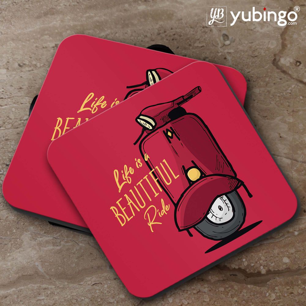 Life is Beautiful Ride Coasters - product image 5