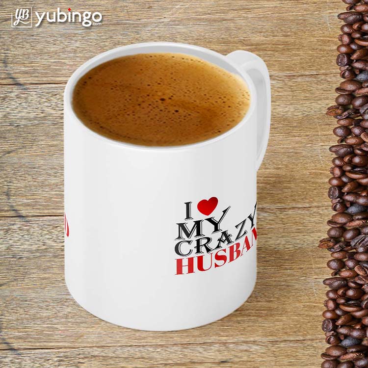 Love My Crazy Husband Coffee Mug - product image 4