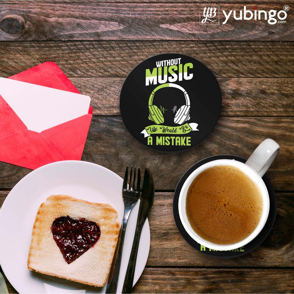 Mistake Without Music Coasters - product image 2