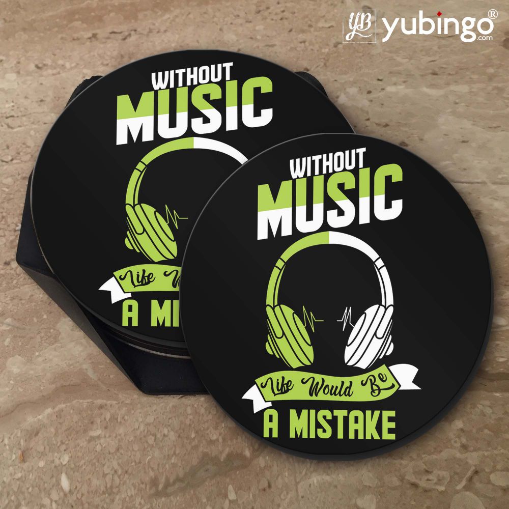 Mistake Without Music Coasters - product image 5