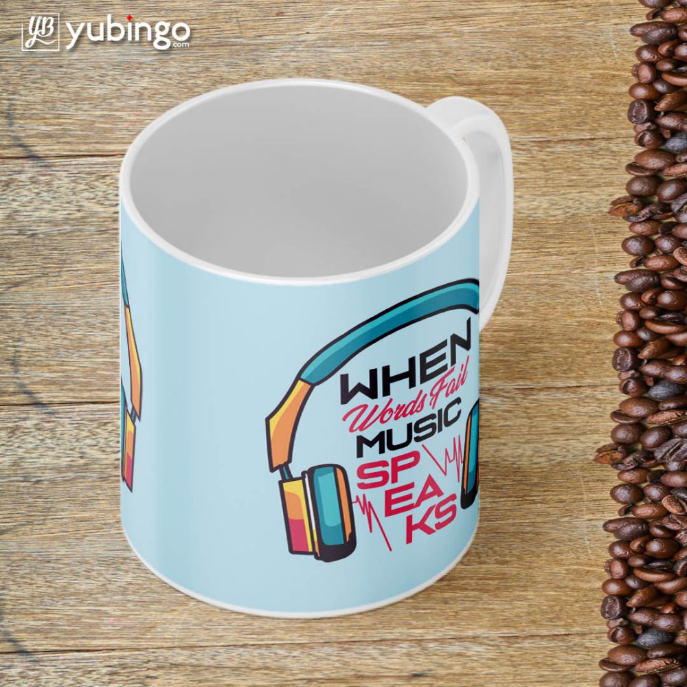 Music Speaks Coffee Mug - product image 4