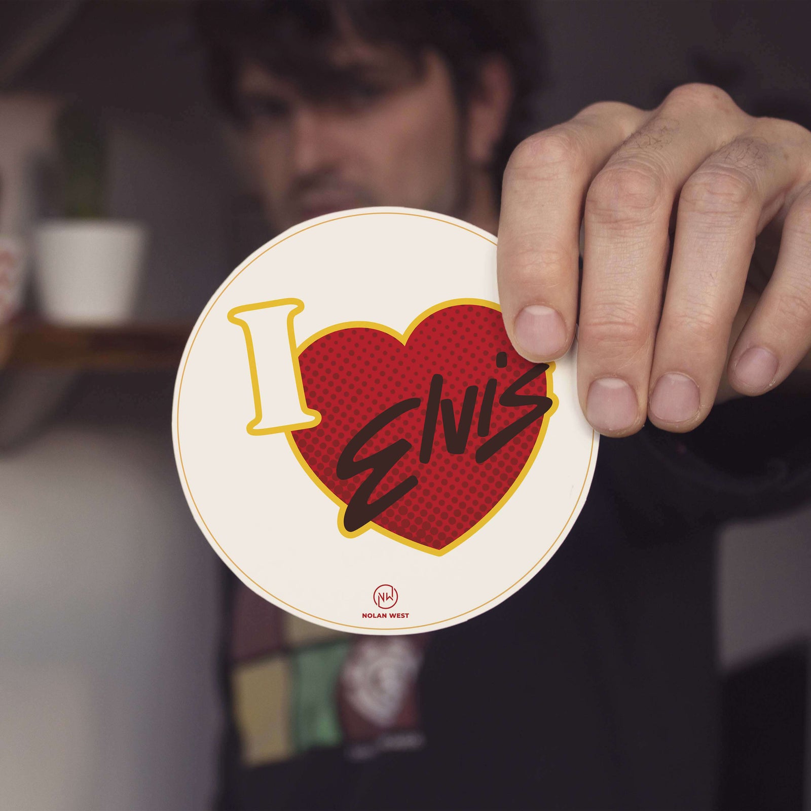 Nolan West Elvis Presley | I Love Elvis Coasters - product image 3