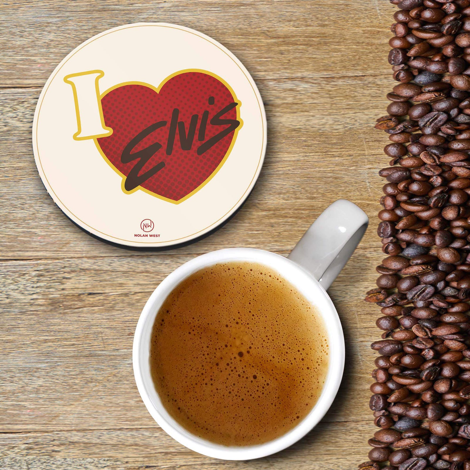 Nolan West Elvis Presley | I Love Elvis Coasters - product image 5