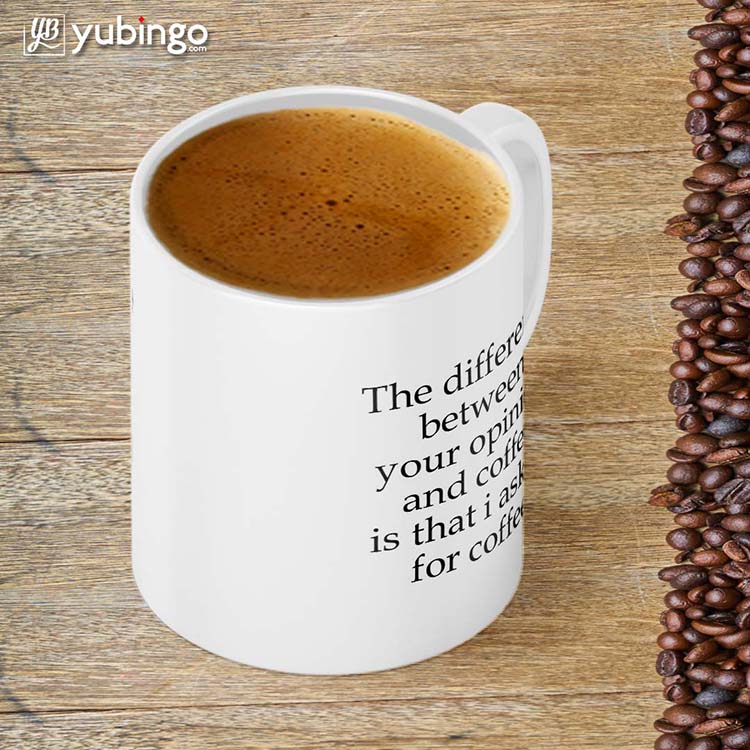 Opinion And Coffee Coffee Mug - product image 4