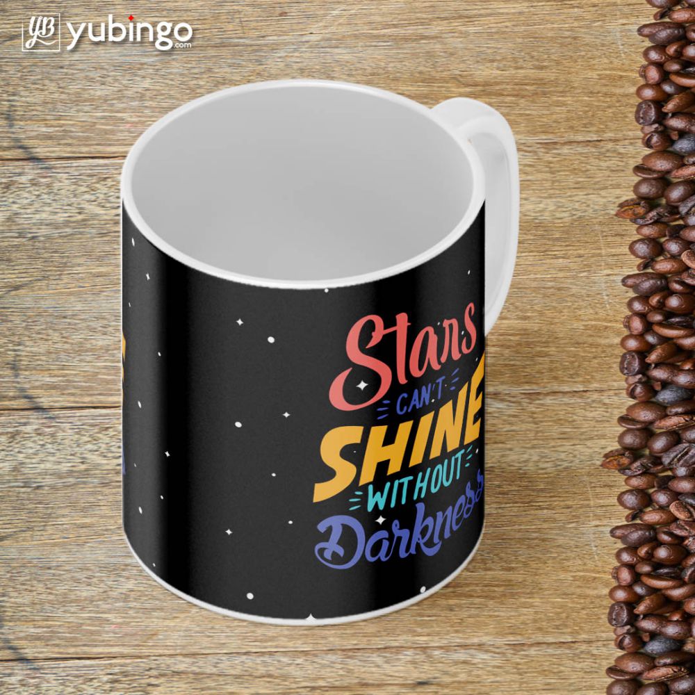 Stars Shine in Darkness Coffee Mug - product image 4