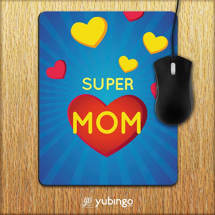 Super Mom with Big Heart Mouse Pad - product image 2