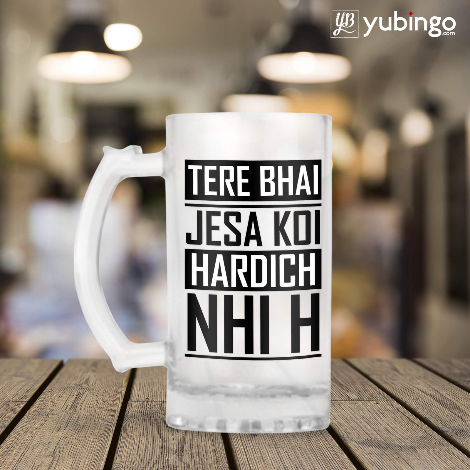 Tere Bhai Jaisa Koi Beer Mug - product image 3