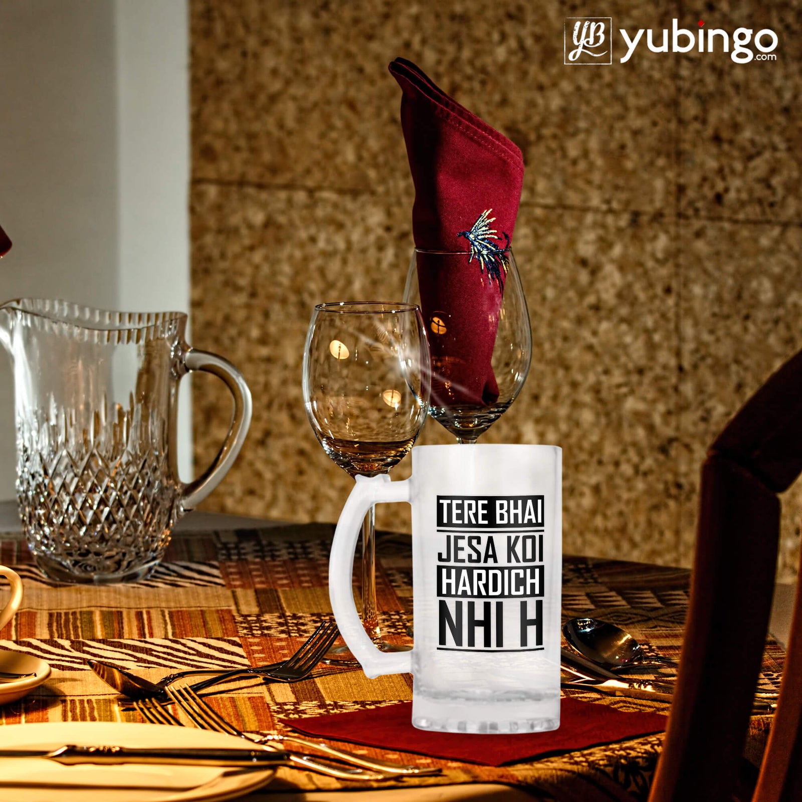 Tere Bhai Jaisa Koi Beer Mug - product image 7