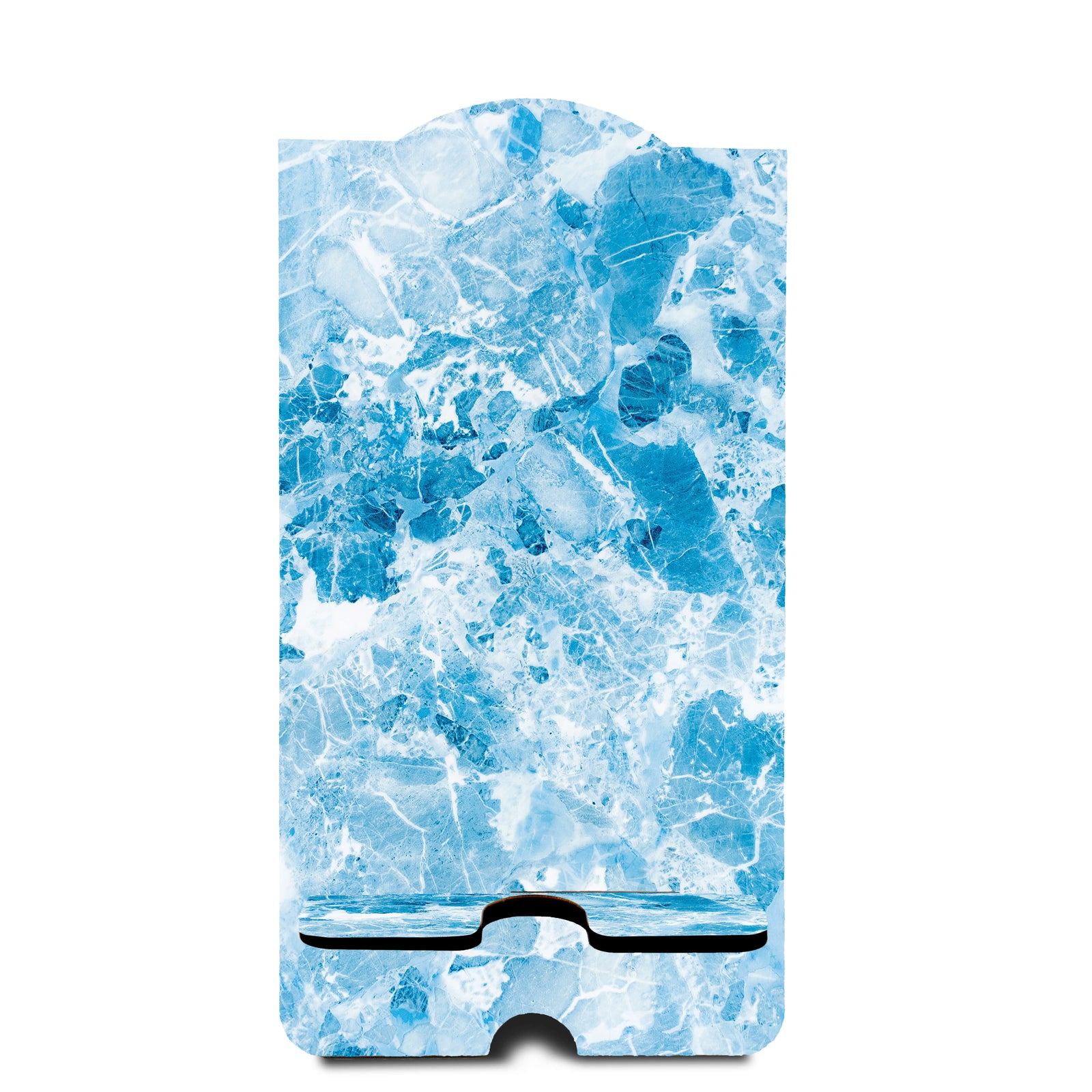 Watery Blue Marble Print Mobile Stand - product image 6