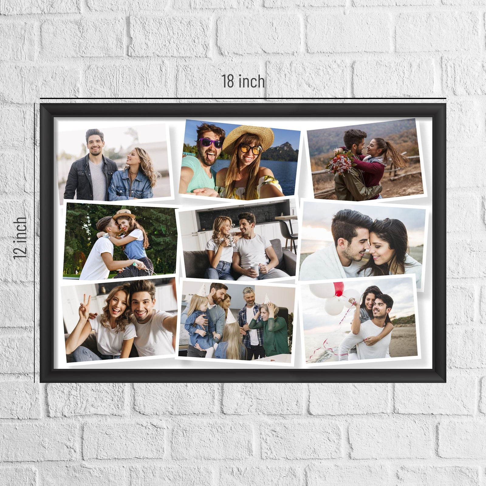 Photo Collage with Nine Photos Customised Frame - product image 6