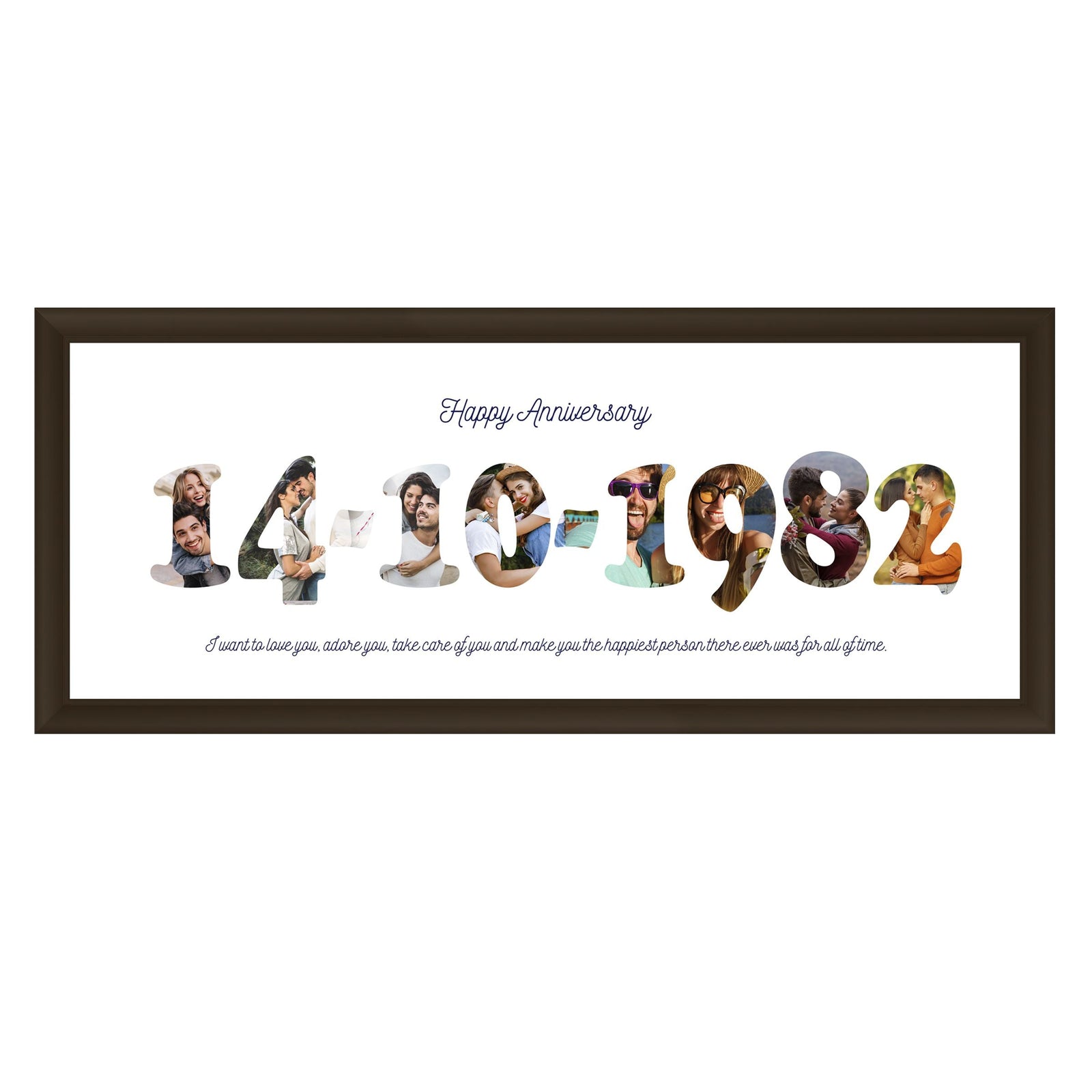 Special Date with Photo Collage Customised Frame - product image 2