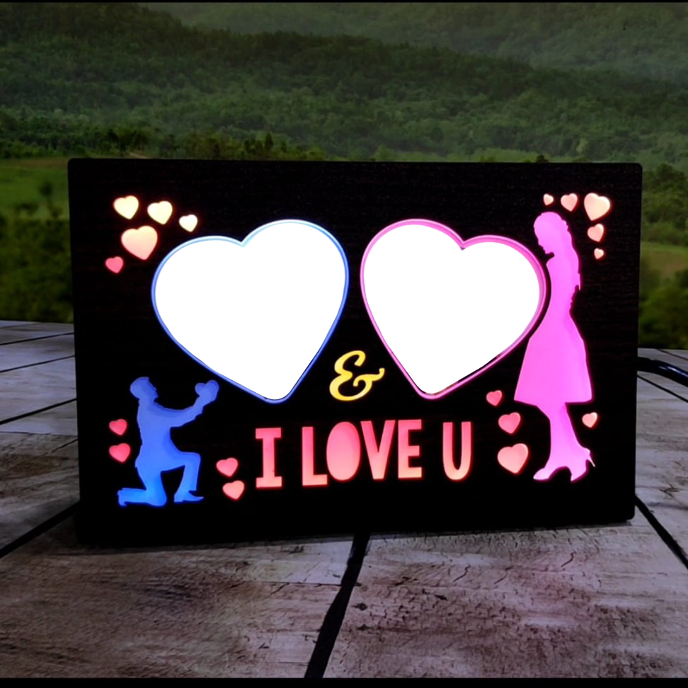 I Love You LED Table Stand - product image 3