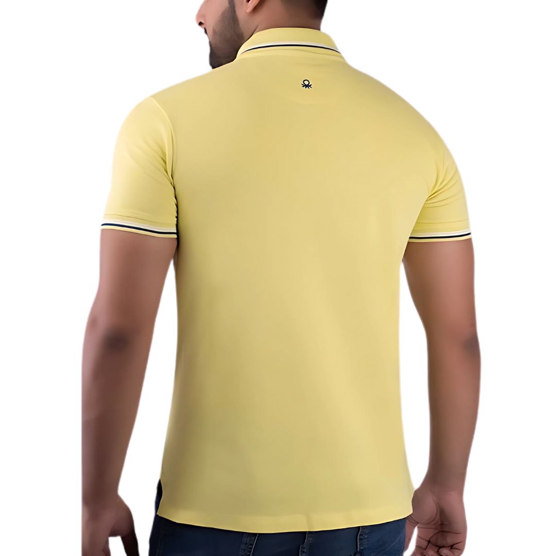 UCB Polo T-Shirt (Lemon Yellow) - corporate gift by YuBingo