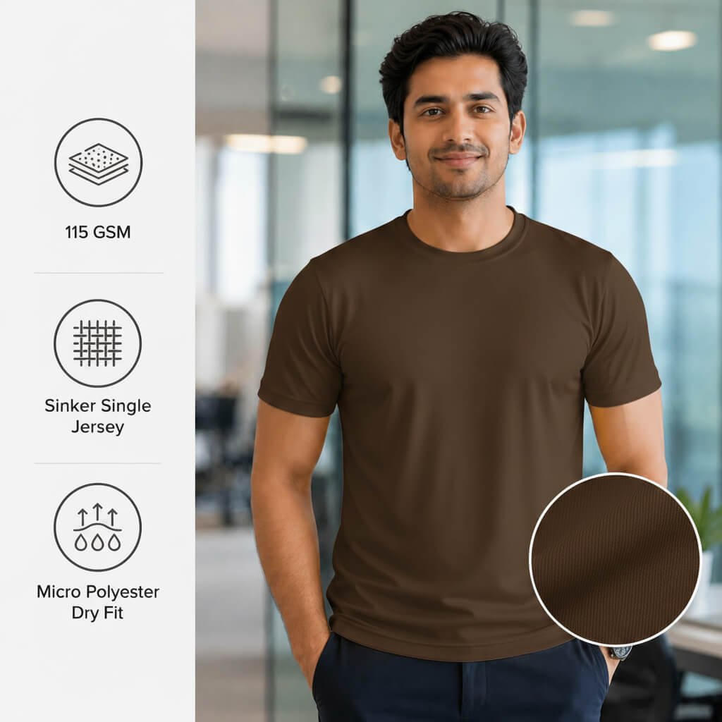 Chelsea Coffee round-neck T-shirt for corporate gifting