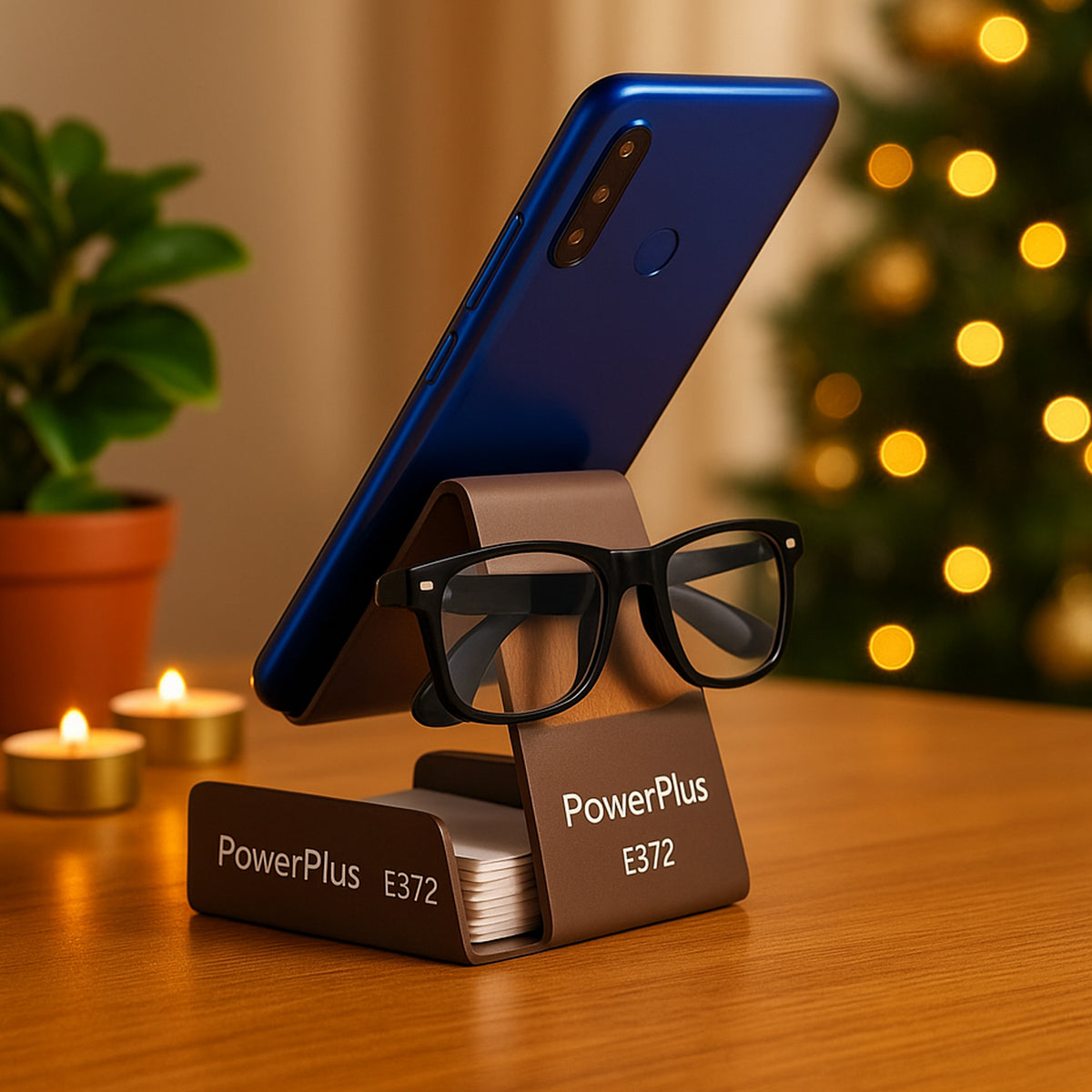 E372 - Metal Phone Stand with Writing Pad & Spectacle Holder - corporate gift by YuBingo
