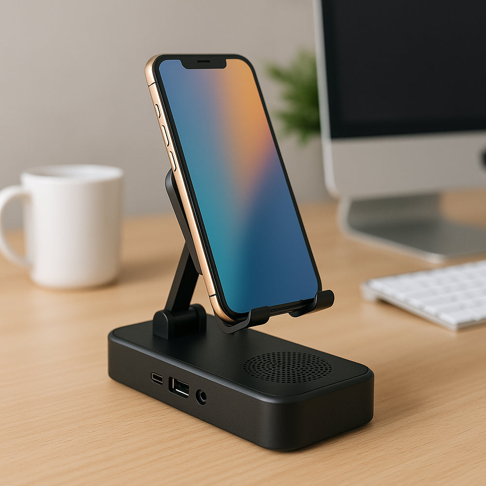 Mobile Stand with Bluetooth Speaker - GBI-4459 - corporate gift by YuBingo