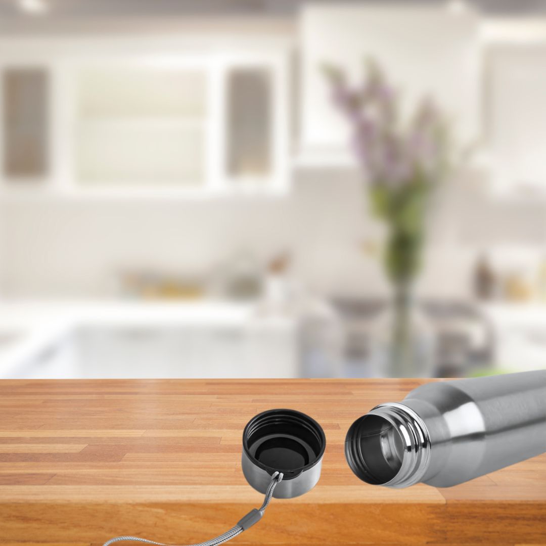 H306a  Bolt 750 Stainless Steel Water Bottle with Strap - 750ml - product image 2
