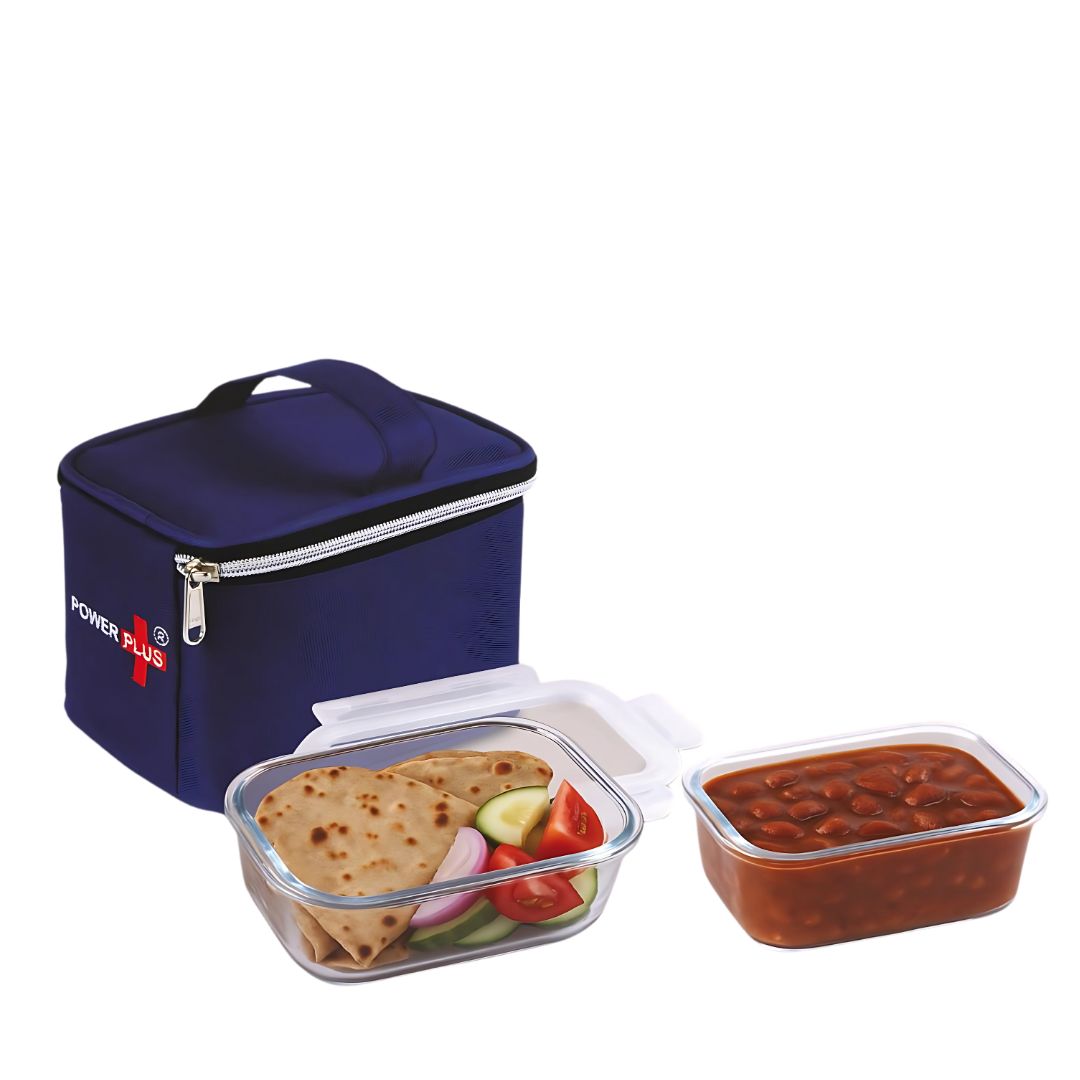 H343  GlassMate 2 Lunch Box - Premium Borosilicate Glass Containers (2 x 350ml) - product image 2
