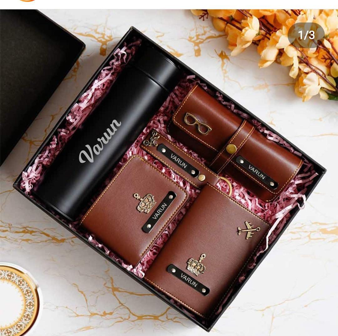 Combo of 5 Customised Gifts in Premium Black Box - product image 2