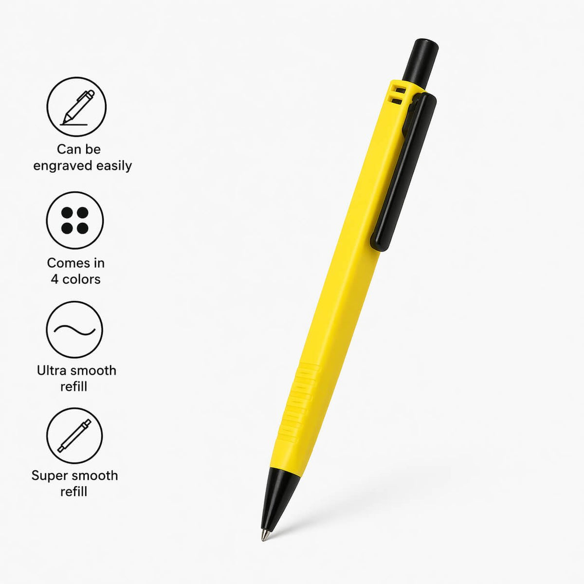 FlatLine: Square body pen with super smooth refill - Premium Corporate Gift | L191 - product image 4