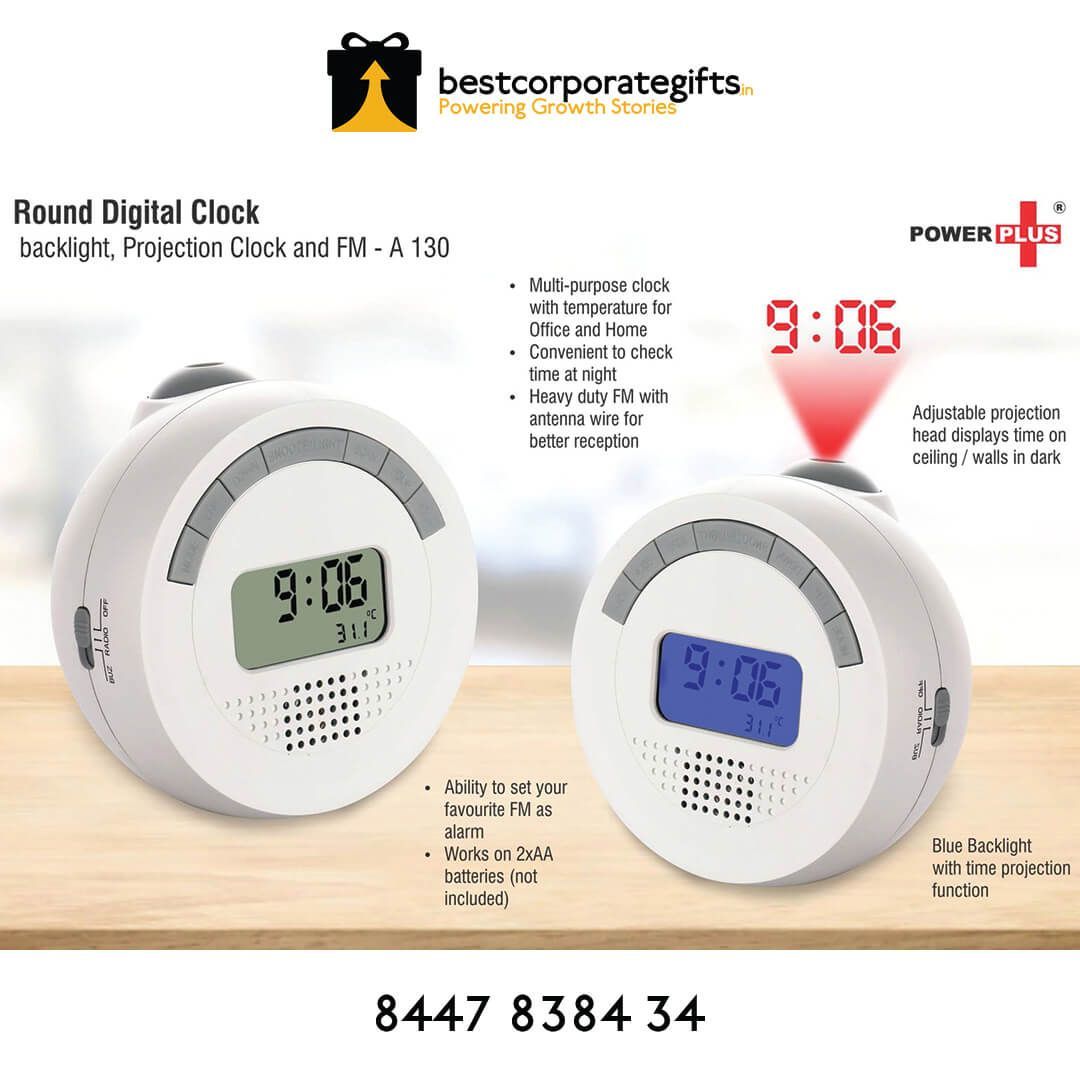 Stay On Schedule With The Best Projection Clock - corporate gift by YuBingo